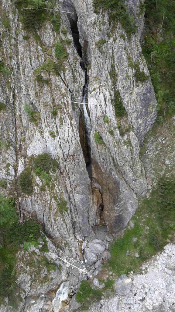 Verborgene Welt Klettersteig